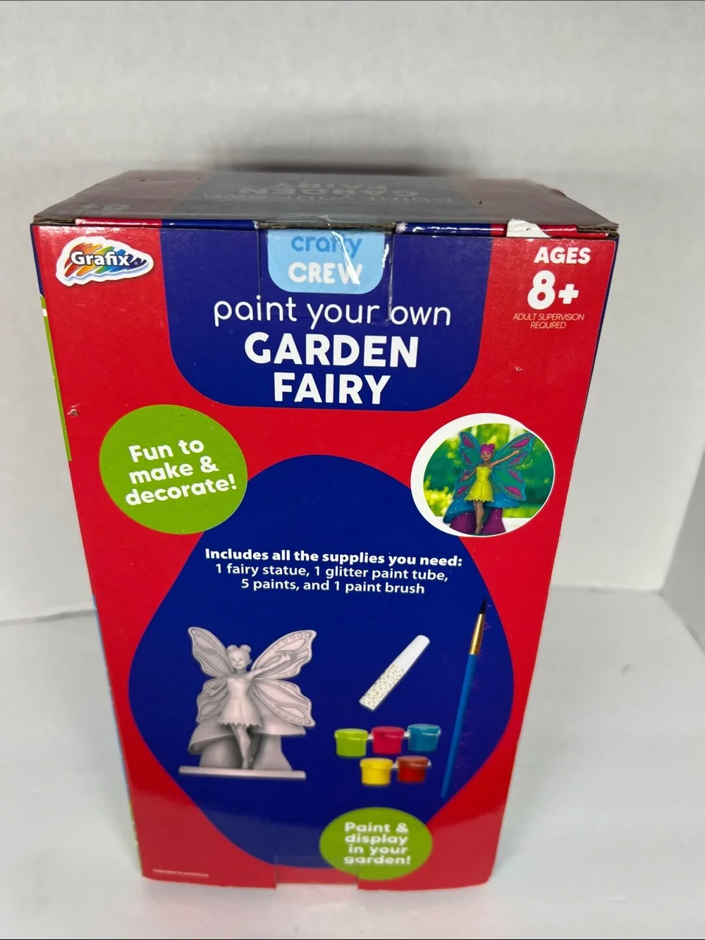 Paint-Your-Own Garden Fairy - White